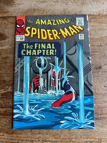Amazing Spider-Man #33 Marvel Comics 1966 Classic Cover =
