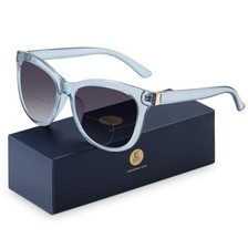Bifocal Reading Sunglasses for Women 2.50 UV400 Protection Cat Eye Frame Metal