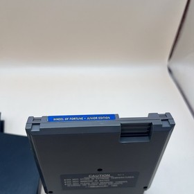 Wheel of Fortune Junior - 1989 NES Nintendo Game