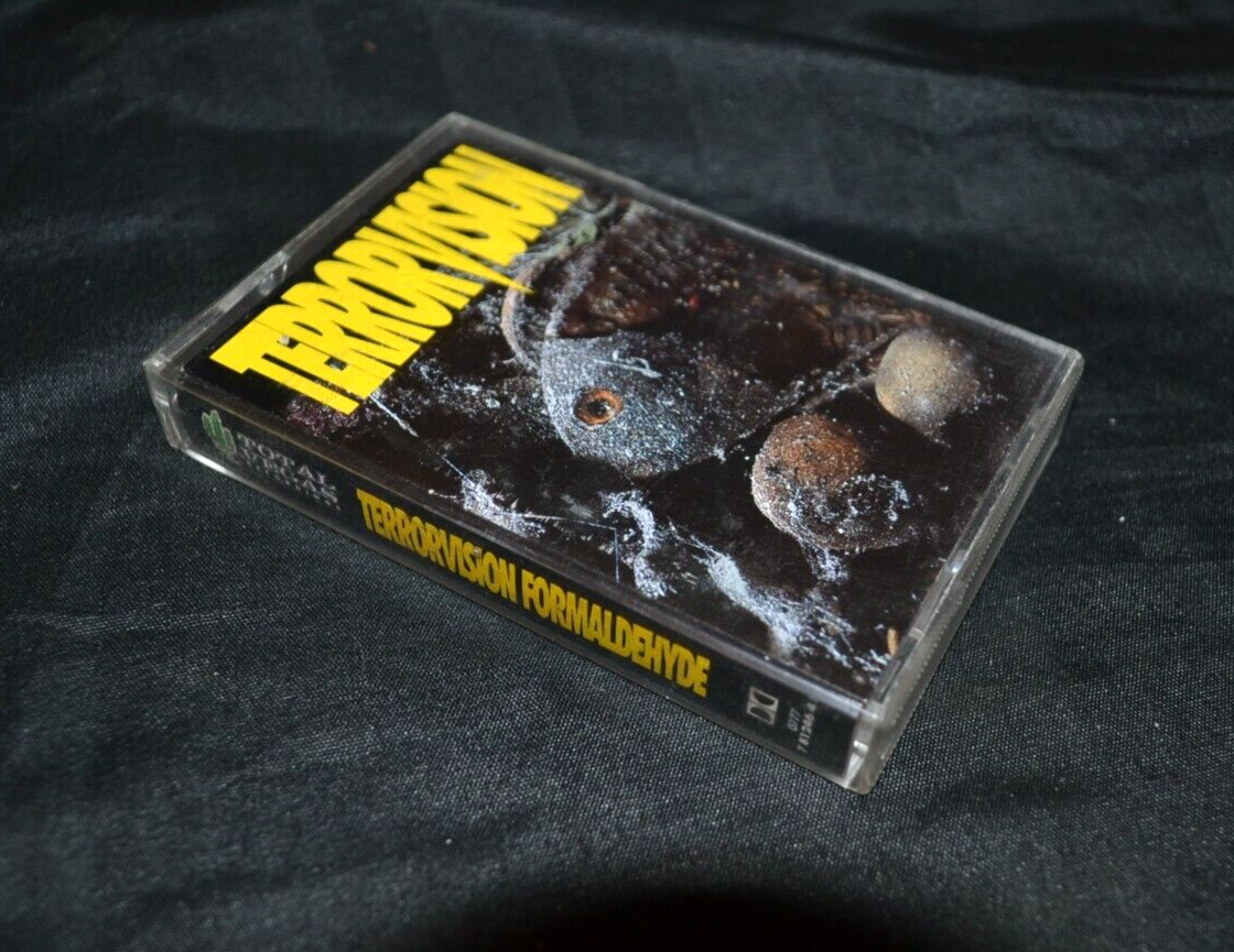 Audio Music Cassette Album Terrorvision - Formaldehyde 1993