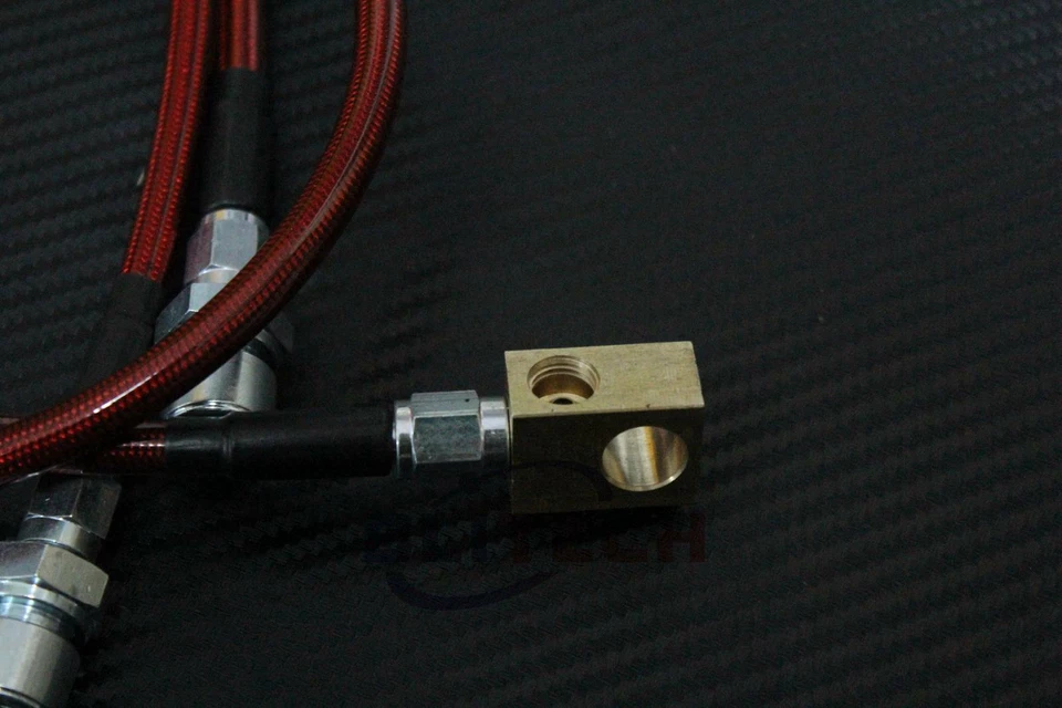 Kit de línea de manguera de freno de acero inoxidable Silverado/Sierra 2500Hd 3500 2001-2007 completo Foto 3 de 3