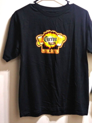 Cuervo Season Shot Poured Round the World 2008 T Shirt Size Medium NWOT33