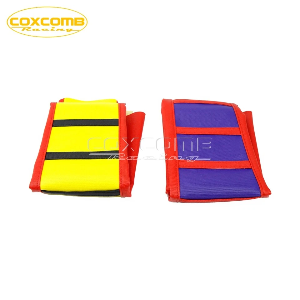 Cubierta de asiento de goma para moto de cross para EXC SX XCW Yamaha WR Honda CRF Kawasaki Suzuki Foto 3 de 4