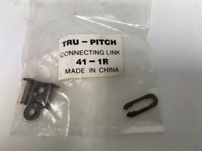 NEW NOS #41 GO KART MINI BIKE SMALL ENGINE DRIVE CHAIN MASTER LINK SET
