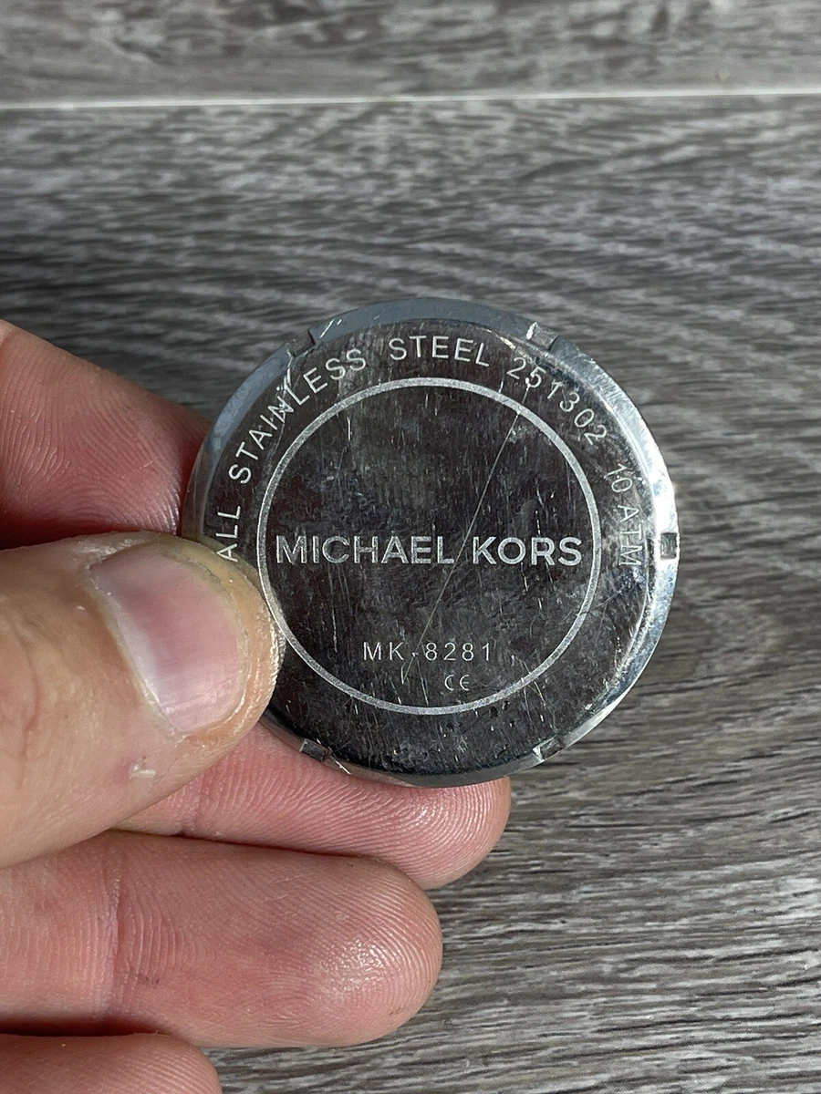 Michael kors deals watch back
