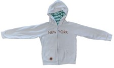 New York Disney, Minnie Mouse Statue Of Liberty Girls Hooded, Full Zip, Size 7/8