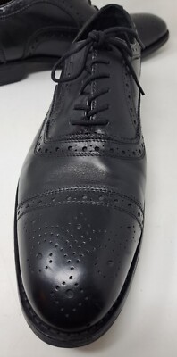 Anthony Veer Ford Cap Toe Quarter Brogue Mens Oxford Dress Shoes Black US SZ 14 Anthony Veer | Shoes | Anthony Veer Ford Cap Toe Quarter  main image 2