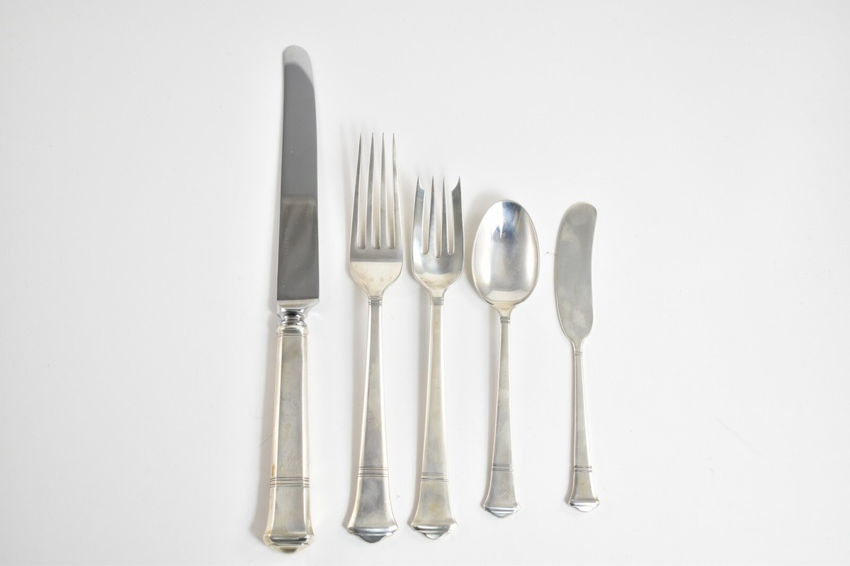 アクセサリー Tiffany&Co. Antique Cutlery Silver Bangl English King By Tiffany & Co Sterling Silver Flatware