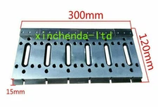 CNC Wire Cut EDM Fixture Board Stainless Jig Tool Clamping Leveling 300X120X15mm