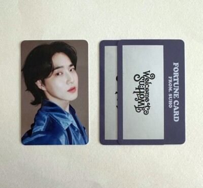 EXO SUHO Concert Welcome to SU:HOME Official MD Trading Photocard