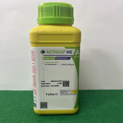 ACTIVUS ME Diserbo per varie culture a base di Pendimetalin puro 34,8% da  lt1 | eBay