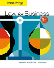 Cengage Advantage Books: Law for Business - Paperback - GOOD
