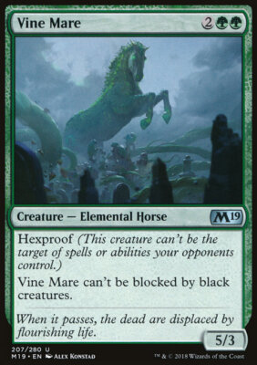 MTG Magic the Gathering Vine Mare (207/333) Core Set 2019 LP
