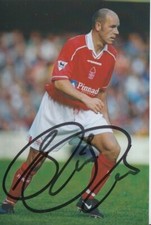 STEVE STONE HAND SIGNED 6X4 PHOTO NOTTINGHAM FOREST FOOTBALL AUTOGRAPH 2