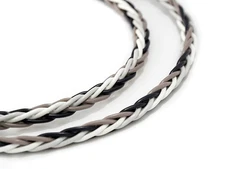 KnuKonceptz Krux Interlaced Braid 3D Copper 12 Gauge Speaker Wire Bi-Wire Cable