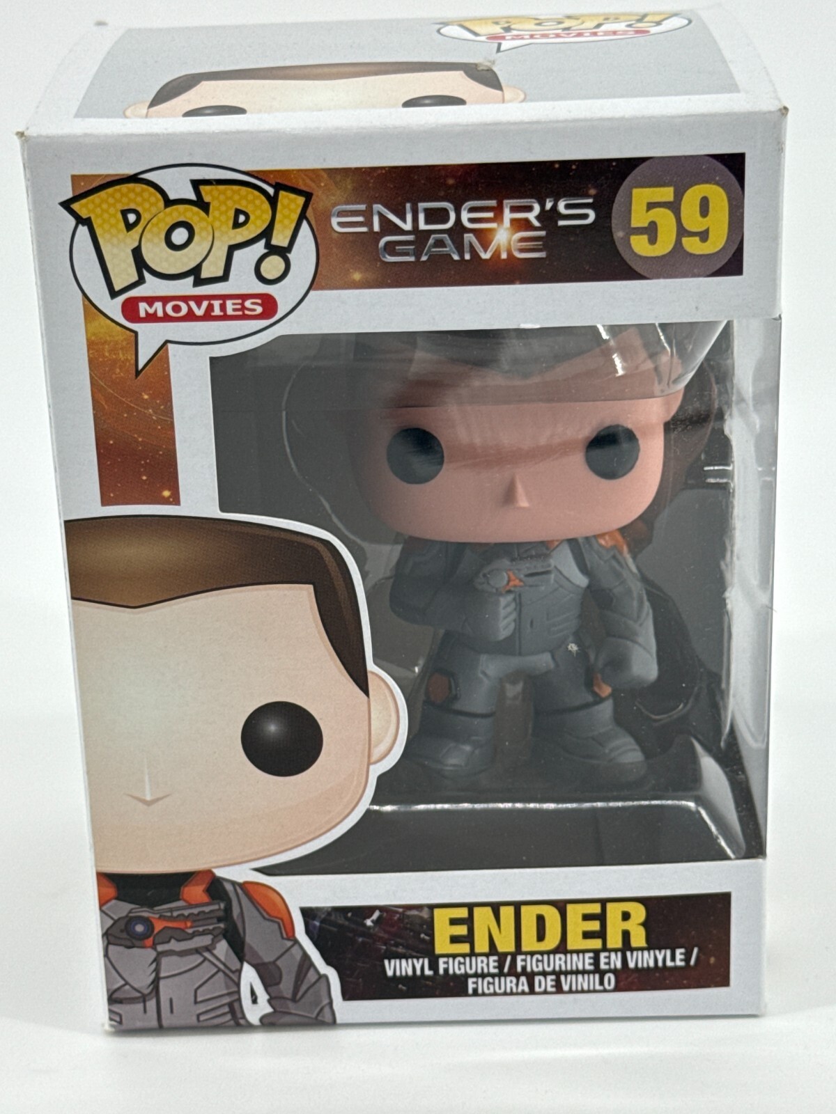 Funko Pop Ender'S Game Ender Wiggin #59 Vinyl Figure Movies Line Vaulted Sci-Fi