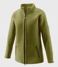 Mufflon Winter-Wolljacke MU-Mel für Damen  Grün  Kiwi