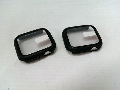 Jetech Waterproof Case Apple Watch 6/5/4SE 44mm 2 Pack Black