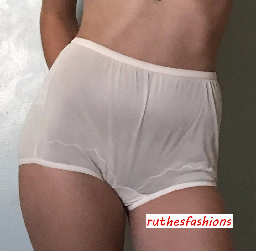DIXIE BELLE PANTIES, #719 NYLON FULL BRIEF, 1-PAIR WHITE - Image 3 of 4
