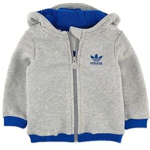 sweat adidas gris bleu