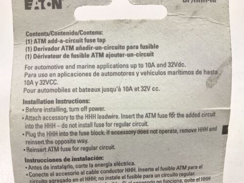 Bussmann BP/HHH-RP ATM Mini Circuit Converter - Add A Circuit ATM Fuse Tap - Picture 4 of 5