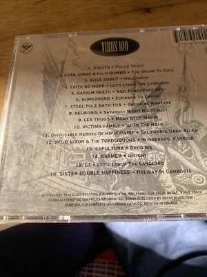 Virus 100: Alternative Tentacles Various Artists CD Dead Kennedy