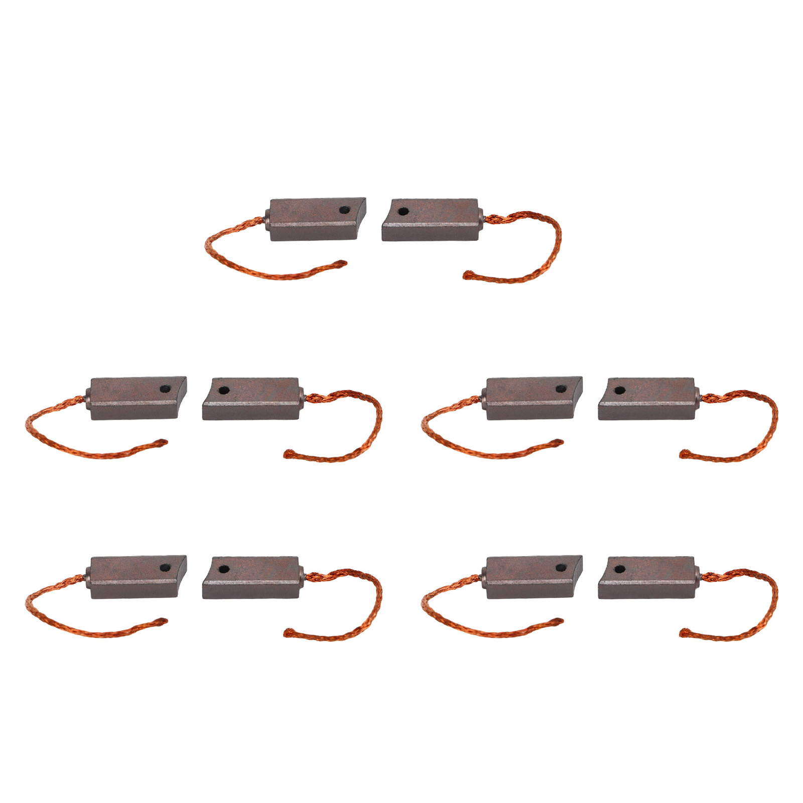 * 10Pcs Alternator Regulator Brush Set RE60 RE72 Repair Kit Generator