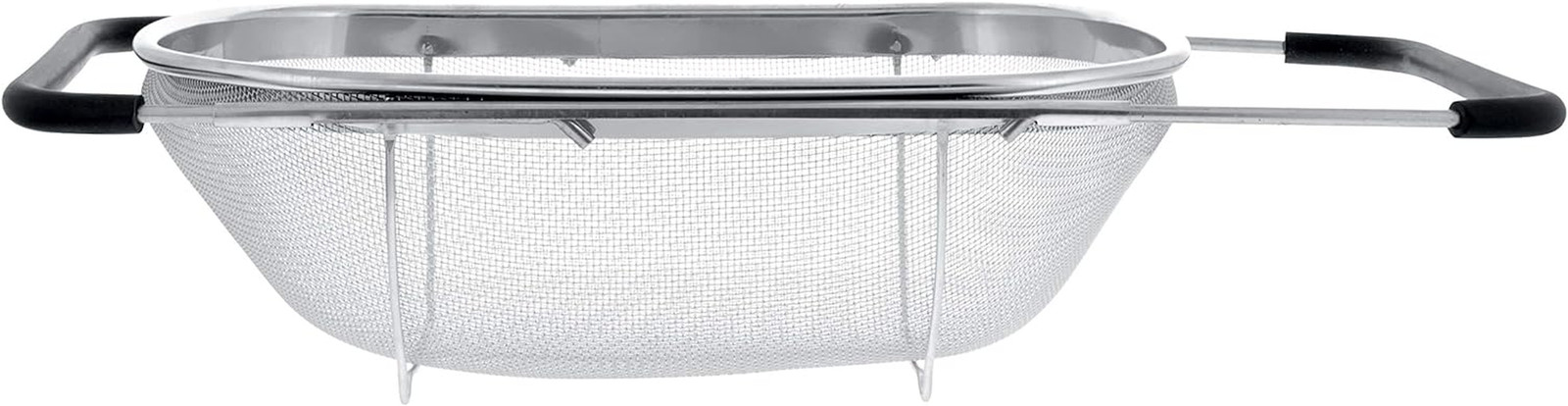 U.S. Kitchen Supply - Premium Quality over the Sink Stainless Steel Oval Colande