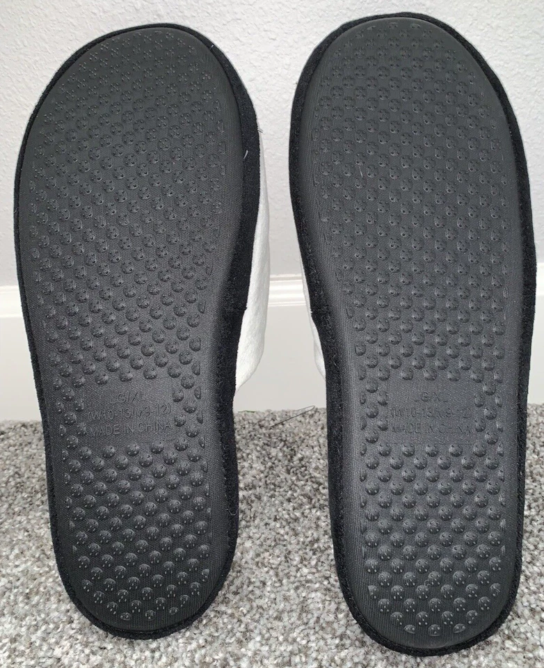 Zapatillas Harry Potter Hedwig Acogedoras Búho Hogwarts Letra Talla M 9-12, W 10-13 L/XL Foto 3 de 4