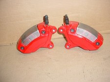 Harley Davidson Red Brembo Touring Front Brake Caliper Set 43027-08 44023-08 Harley Davidson Red Brembo Touring Front Brake Caliper Set 43027-08 44023-08