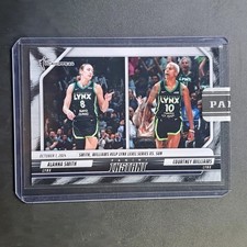 Alanna Smith Courtney Williams 2024 Panini Instant WNBA #243 White Tiger #/5