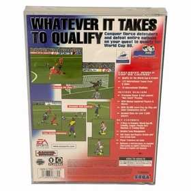 FIFA: Road to World Cup 98 (Sega Saturn, 1997) CIB Complete w/ Manual Tested