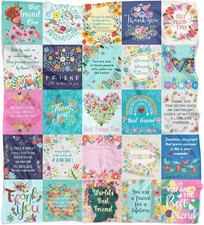 Best Friend Blanket - Best Friend Birthday Gifts for Women Best Friendship Gifts