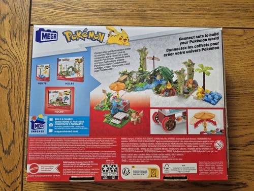 MEGA Pokémon Adventure Builder Picnic Set Eevee and Riolu figures 193 bricks - Picture 2 of 2
