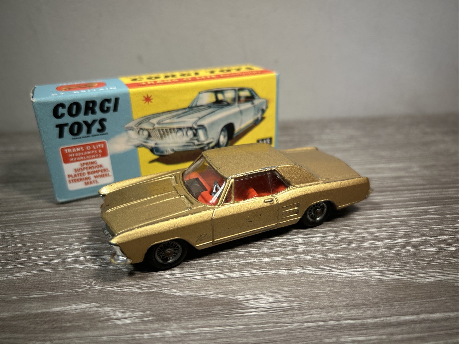 Corgi 245, Buick Riviera - Free Price Guide & Review