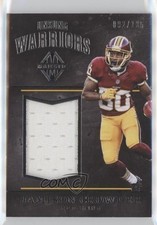 2017 Panini Majestic Unsung Warriors Materials 92/125 Jamison Crowder #UW-29 0m0