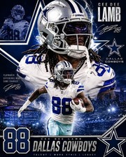 Cee Dee Lamb Dallas Cowboys 8x10 photo NFL ALL-PRO