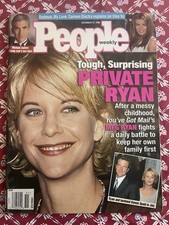 MEG RYAN on cover of PEOPLE magazine, December 21, 1998 - PRIVATE RYAN