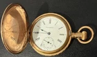 Model 1890 Waltham Pocket Watch, 7j 6s, GF Hunting, Runs