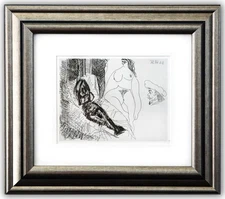 After Pablo Picasso- Offset Lithograph "From The 347 Series"