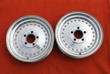  Two Vintage Center Line Auto Drag Wheels - 15 X 3 - Gm 5 X 4 