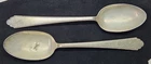 Treasure Sterling Silver Spoon x2 1921 Antique 8.5" Lunt 126 Grams (4.48 Oz) AU