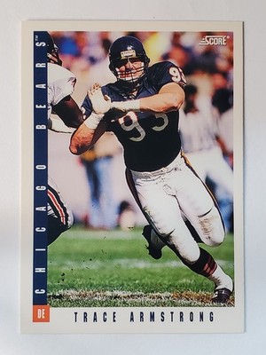 1993 Score #157 Trace Armstrong ~ Chicago Bears