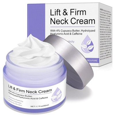 2024 New Pure Neck Firming Cream, Anti-Aging Tighten & Lift Neck Cream, Chest Ne