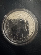 Royal Mint Britannia 1 oz fine .999 Silver Ram Privy Extremely Rare