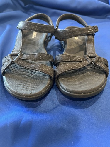 Set 2 Skechers Damen-Sandalen Goga Max Brilliancy On The Go marineblau schwarz Komfort 8 - Bild 5 von 19