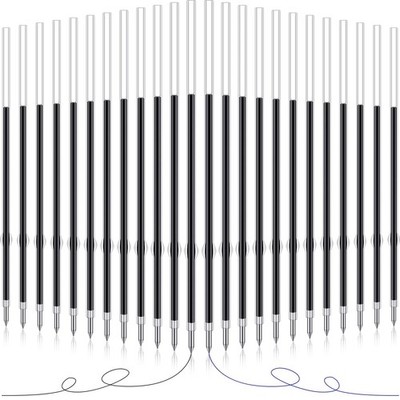 Outus 60 Pieces 0.7 mm Retractable Pen Refills Replacement Ballpoint Pen... 