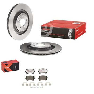 brembo BREMSSCHEIBEN + XTRA BELÄGE HINTEN passend für S4 8K B8 S5 8T 8F SQ5 8R