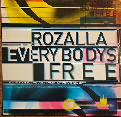 Rozalla Everybody Free Remixed by Ca$ino Vinyl 12 Inch