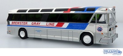 Iconic Replicas Brewster Gray Line MCI MC-5A Ziel BNAFF 1964 Bus IR-0628